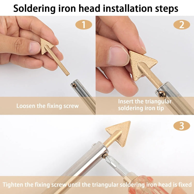 100W Electric Soldering Iron Plastic Welding Machine Car Bumper Repair Plier, US Plug, US Plug