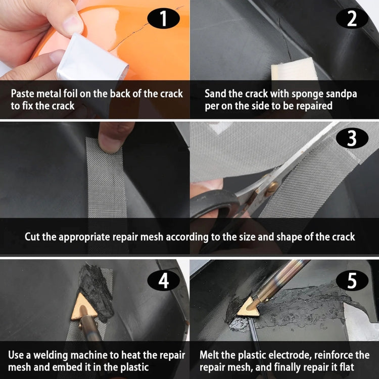 100W Electric Soldering Iron Plastic Welding Machine Car Bumper Repair Plier, EU Plug, EU Plug