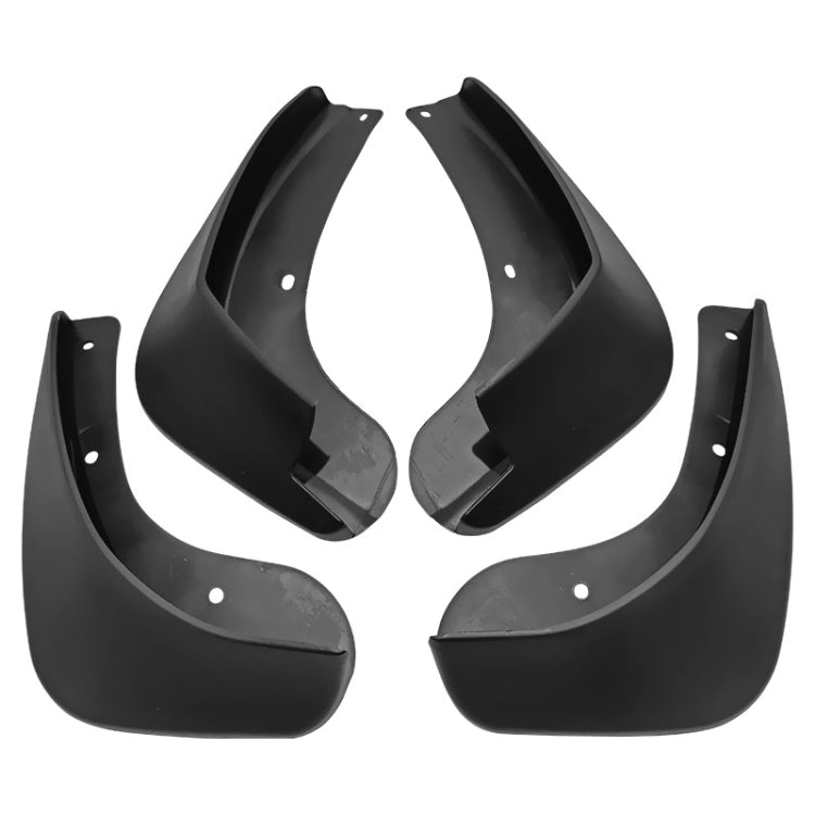 For Nissan Qashqai J10 2007-2013 4pcs/Set Car Auto Soft Plastic Splash Flaps Fender Guard, For Nissan Qashqai J10 2007-2013