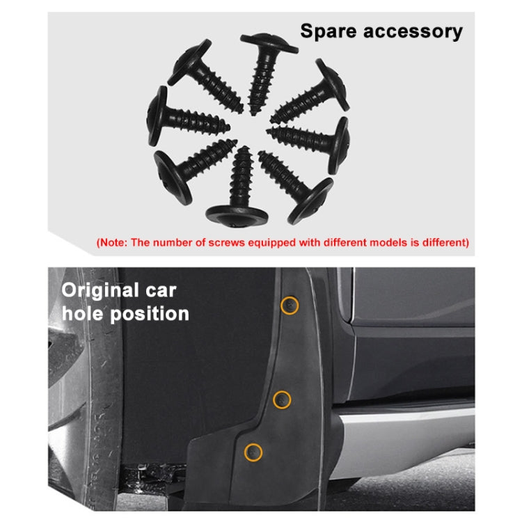 For Nissan Qashqai J10 2007-2013 4pcs/Set Car Auto Soft Plastic Splash Flaps Fender Guard, For Nissan Qashqai J10 2007-2013