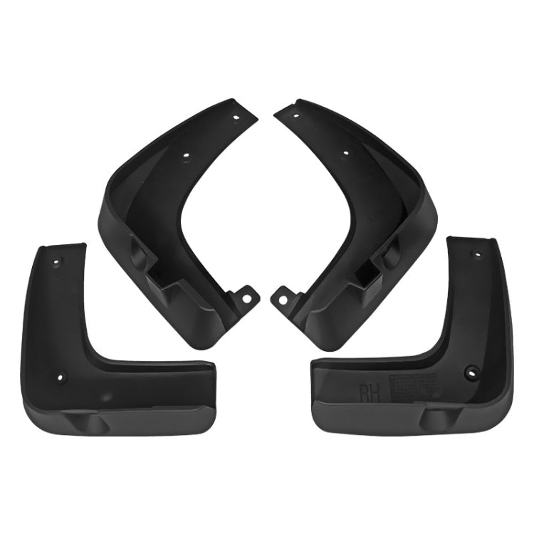 For KIA NIRO DE 2016-2019 4pcs/Set Car Auto Soft Plastic Splash Flaps Fender Guard, For KIA NIRO DE 2016-2019