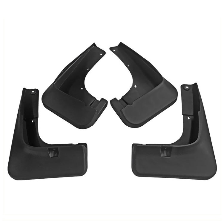 For Mitsubishi Outlander 2015-2019 4pcs/Set Car Auto Soft Plastic Splash Flaps Fender Guard, For Mitsubishi Outlander 2015-2019
