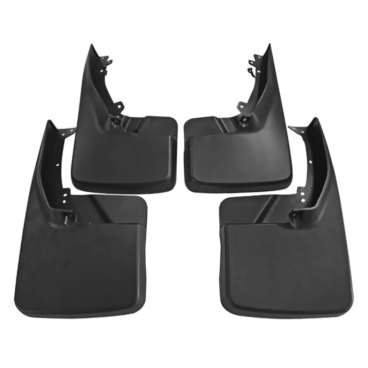 For Dodge RAM 1500 / 2500 / 3500 2010-2018 4pcs/Set Car Auto Soft Plastic Splash Flaps Fender Guard, For Dodge RAM 1500 / 2500 / 3500 2010-2018