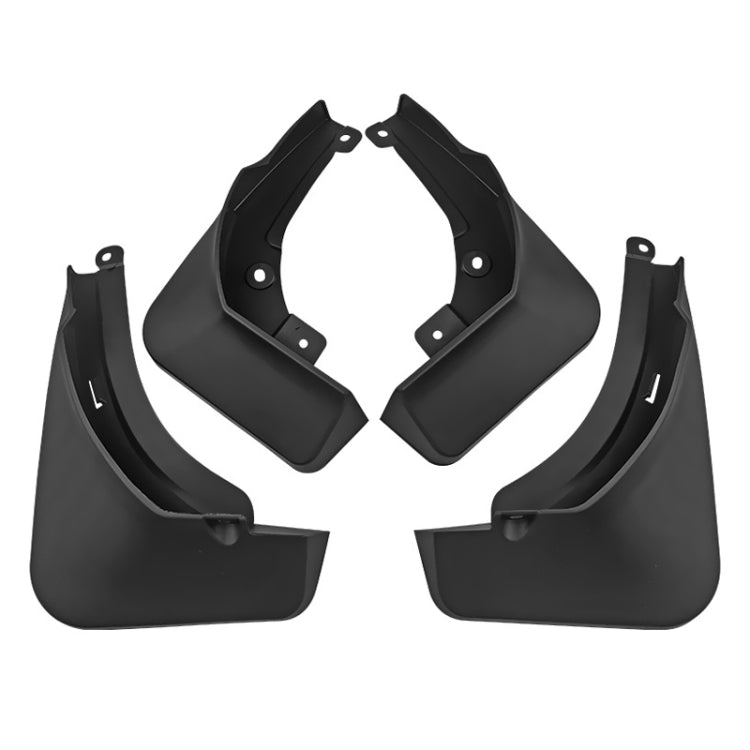 For Mitsubishi Outlander 2023 4pcs/Set Car Auto Soft Plastic Splash Flaps Fender Guard, For Mitsubishi Outlander 2023