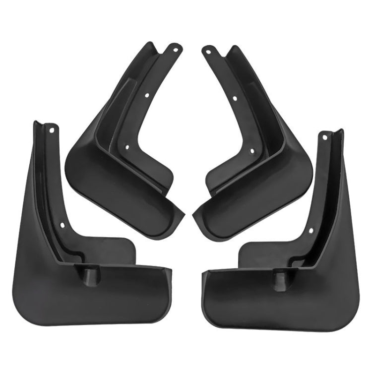 For Hyundai Santa Fe 2019-2021 4pcs/Set Car Auto Soft Plastic Splash Flaps Fender Guard, For Hyundai Santa Fe 2019-2021