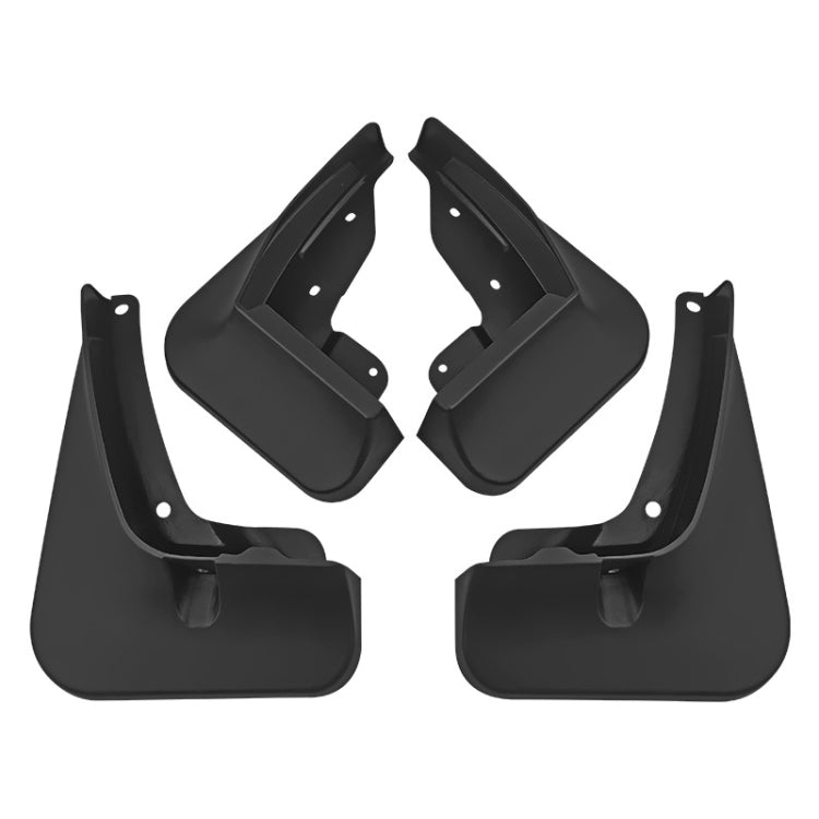 For Changan UNI-K 2021-2022 4pcs/Set Car Auto Soft Plastic Splash Flaps Fender Guard, For Changan UNI-K 2021-2022