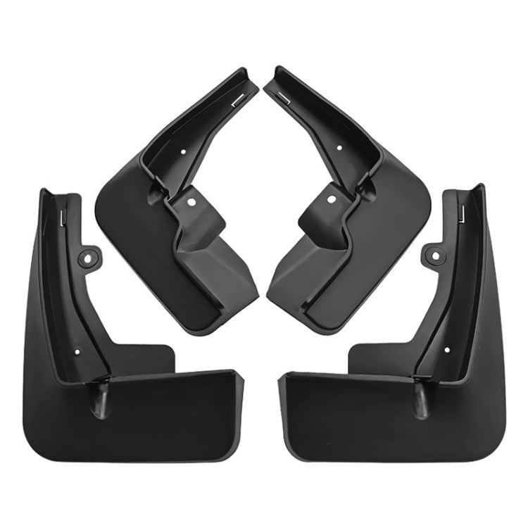 For Peugeot 2008 2020-2023 4pcs/Set Car Auto Soft Plastic Splash Flaps Fender Guard, For Peugeot 2008 2020-2023