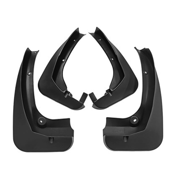 For BMW X3 F25 2011-2017 4pcs/Set Car Auto Soft Plastic Splash Flaps Fender Guard, For BMW X3 F25 2011-2017