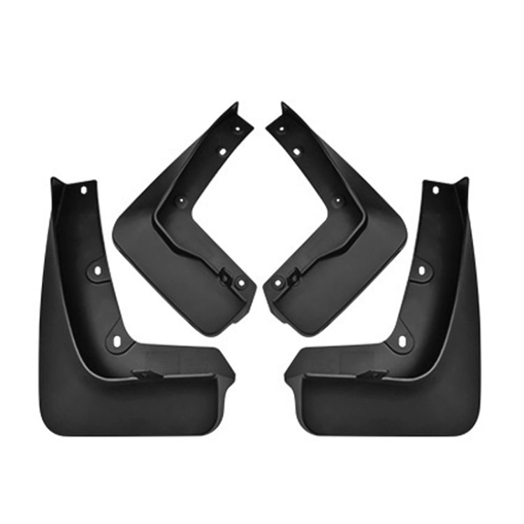 For BMW X1 F48 2016-2022 4pcs/Set Car Auto Soft Plastic Splash Flaps Fender Guard, For BMW X1 F48 2016-2022