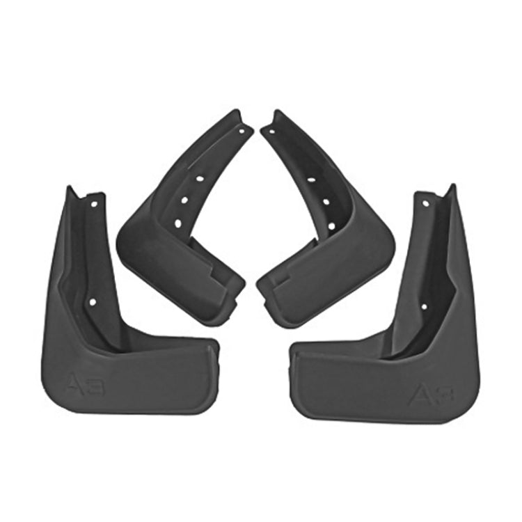 For Audi A3 Hatchback 2017-2020 4pcs/Set Car Auto Soft Plastic Splash Flaps Fender Guard, For Audi A3 Hatchback 2017-2020