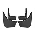 For Mercedes-Benz Smart 2009-2015 4pcs/Set Car Auto Soft Plastic Splash Flaps Fender Guard, For Mercedes-Benz Smart 2009-2015