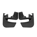 For Mercedes-Benz Smart 4-door 2016-2021 4pcs/Set Car Auto Soft Plastic Splash Flaps Fender Guard, For Mercedes-Benz Smart 4-door 2016-2021