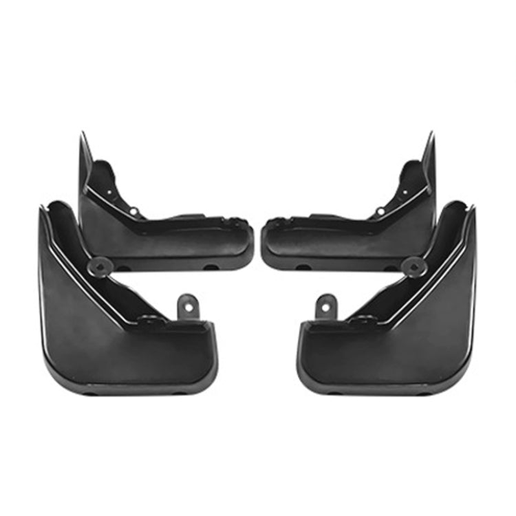 For Mercedes-Benz E-class 2008-2013 4pcs/Set Car Auto Soft Plastic Splash Flaps Fender Guard, For Mercedes-Benz E-class 2008-2013