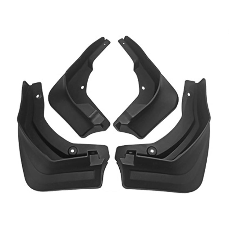For Mercedes-Benz E-class Sport 2016 4pcs/Set Car Auto Soft Plastic Splash Flaps Fender Guard, For Mercedes-Benz E-class Sport 2016