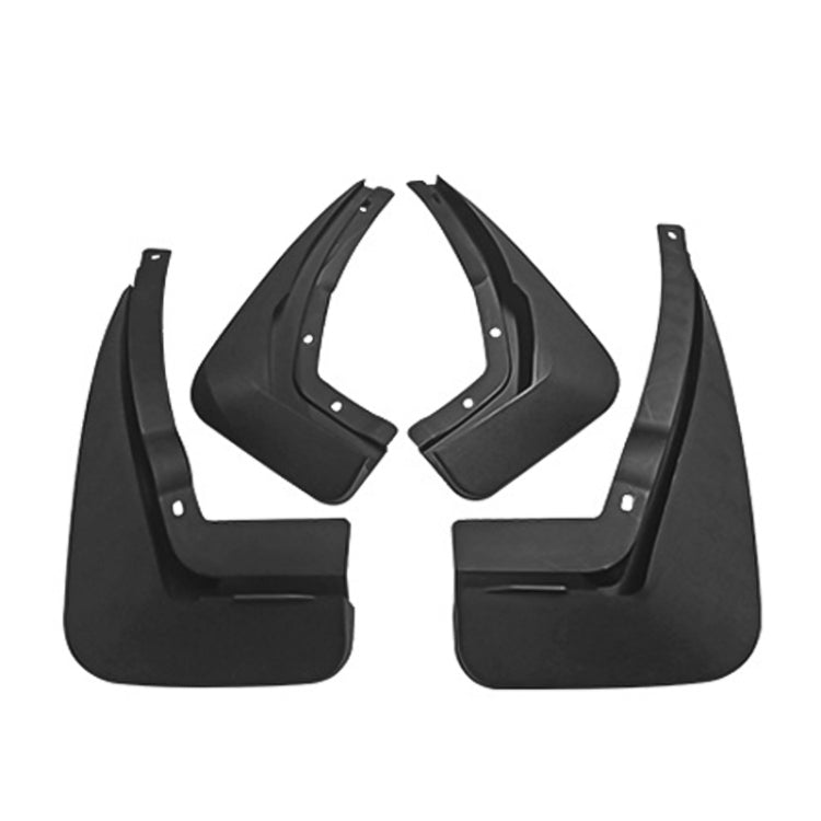 For Jaguar XFL 2016 4pcs/Set Car Auto Soft Plastic Splash Flaps Fender Guard, For Jaguar XFL 2016