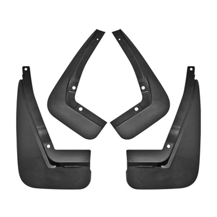 For Jaguar XF 2016 4pcs/Set Car Auto Soft Plastic Splash Flaps Fender Guard, For Jaguar XF 2016