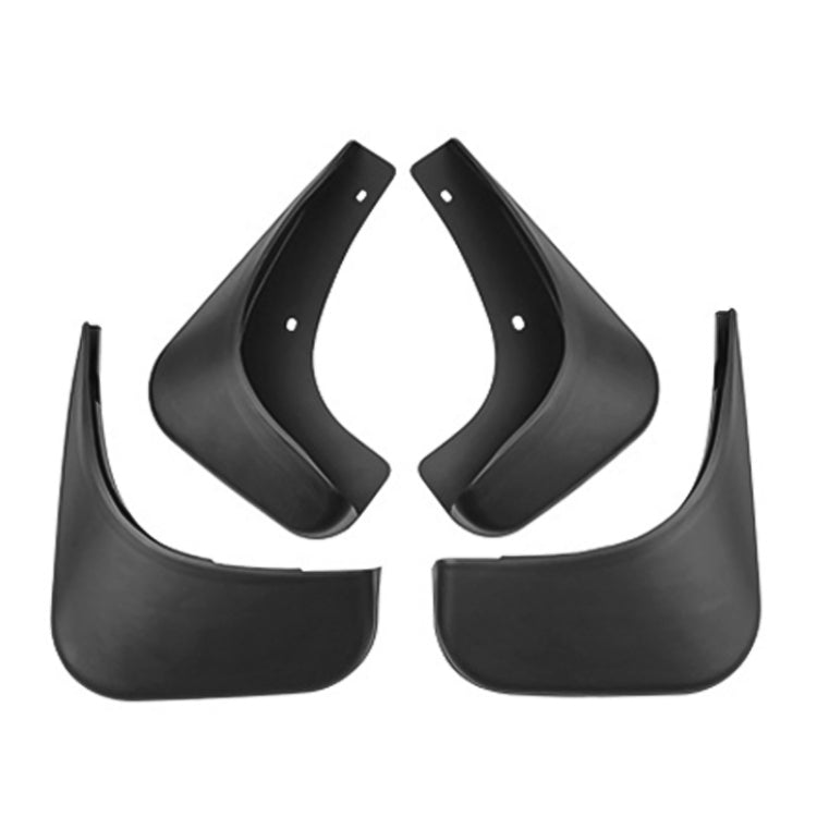 For Volkswagen Caddy 2005 4pcs/Set Car Auto Soft Plastic Splash Flaps Fender Guard, For Volkswagen Caddy 2005