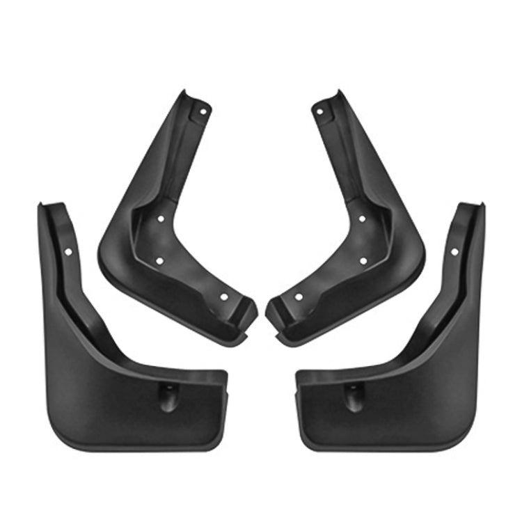 For Mercedes-Benz B-class 2016-2019 4pcs/Set Car Auto Soft Plastic Splash Flaps Fender Guard, For Mercedes-Benz B-class 2016-2019