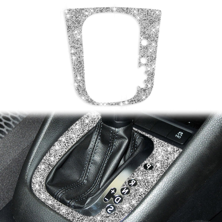 Car Gear Adjustment B Diamond Decoration Cover Sticker for Volkswagen Golf 6 2008-2012, Right-hand Drive, Gear Adjustment B, Right-hand Drive