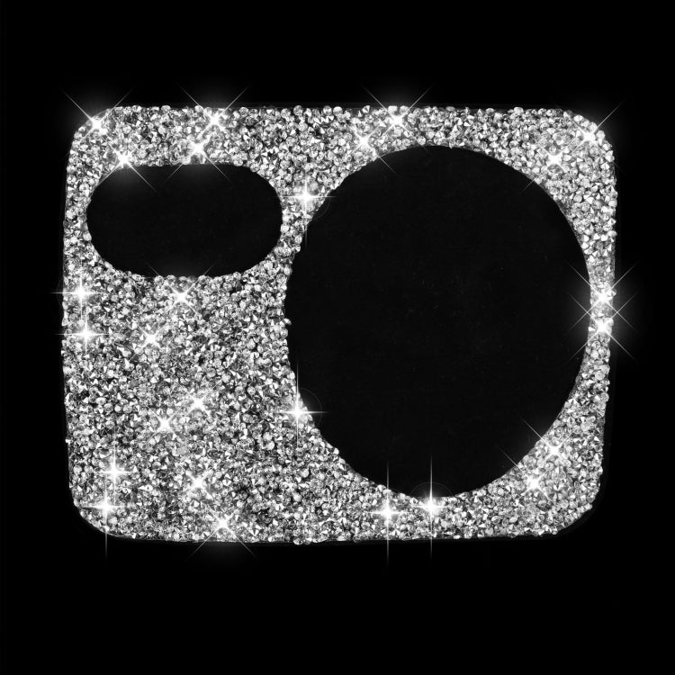Car Headlight Diamond Decoration Cover Sticker for Volkswagen Golf 6 2008-2012, Right-hand Drive, Headlight, Right-hand Drive