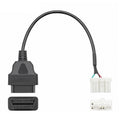 For Tesla Model X / S 2012-2015 OBDII to 12 Pin OBD Adapter Cable, OBDII to 12 Pin