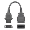 For Volvo 8 Pin Female to OBDII Female Truck Adapter Cable, For Volvo 8 Pin Female to OBDII Female