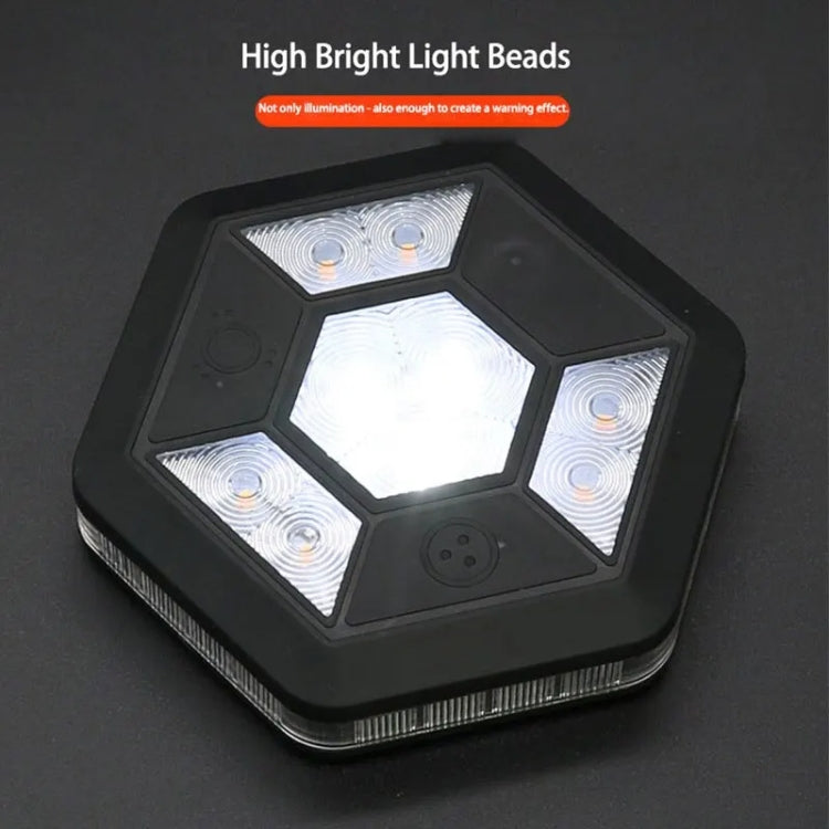 Car USB Rechargeable Strong Magnetic Adsorption COB LED Trunk Reading Light, S304