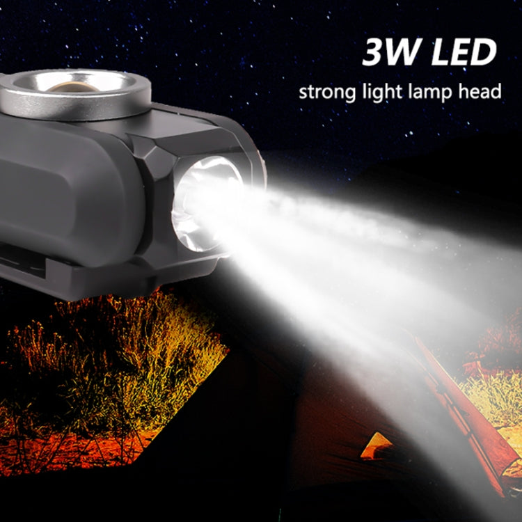 1902A Folding Magnet Car Inspection Light Work Maintenance Lamp Emergency COB LED USB Charging Lamp, 1902A