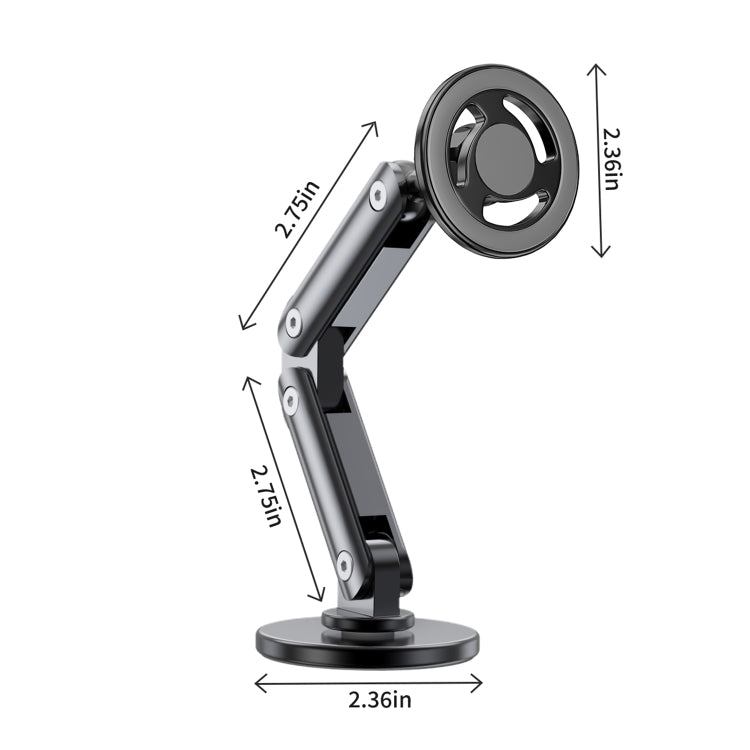 LK-CDD13 Car Multi-angle Adjustable MagSafe Magnetic Holder
