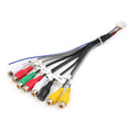 Palminfo Android Navigation 20-pin Audio Microphone Cable RCA Bass Amplifier Line, Microphone Cable
