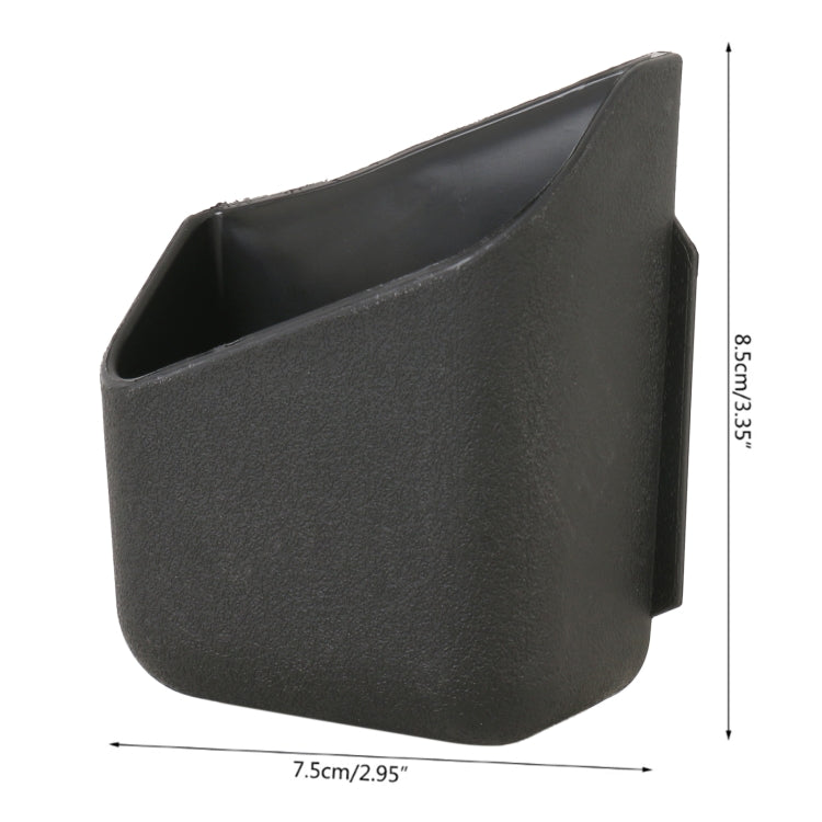 KMS-933 1 Pair Car Multifunctional Adhesive Storage Box Glasses Cellphone Storage Box