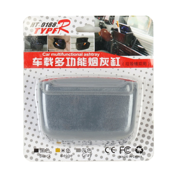HT-0188 Car Air Outlet Ashtray Storage Box Auto Side Door Hanging Garbage Glove Box
