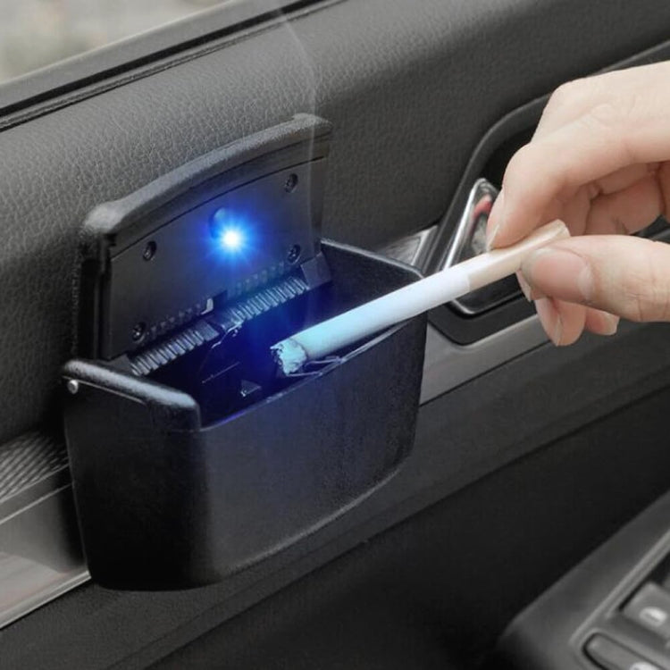 HT-0188 Car Air Outlet Ashtray Storage Box Auto Side Door Hanging Garbage Glove Box