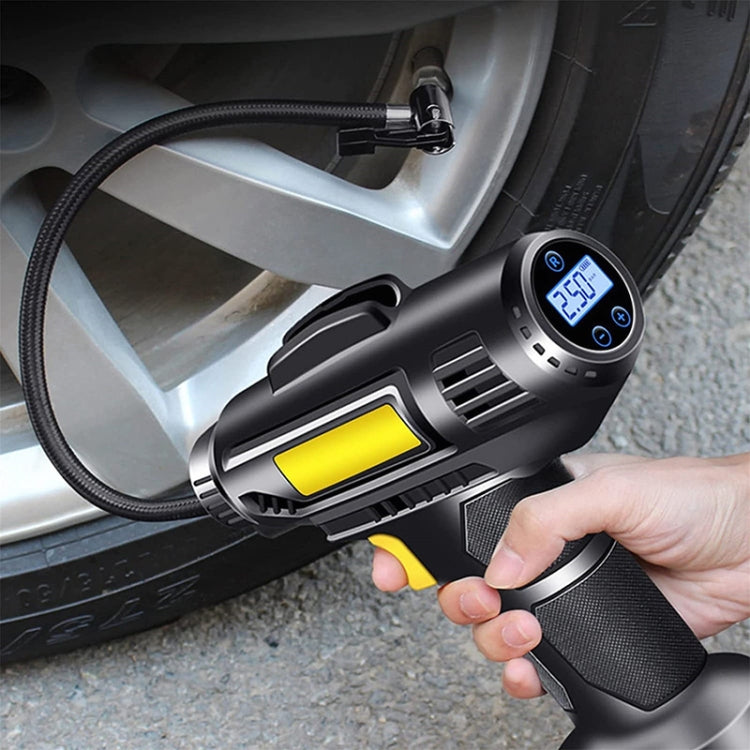 Car Portable Mini Wireless Digital Display Tire Inflator Pump, Wireless Digital Display