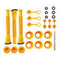 3pcs / Set Hexagonal Nut Plug Anti-Slip Plastic Cap