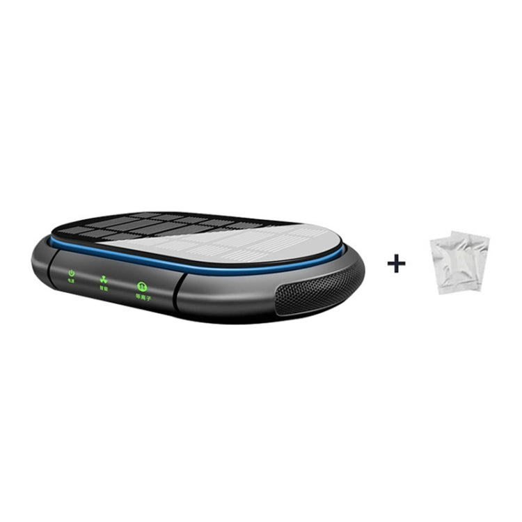 Car Negative Ion Air Purifier with 2 Solid Aromatherapy Sticks, Negative Ion Air Purifier