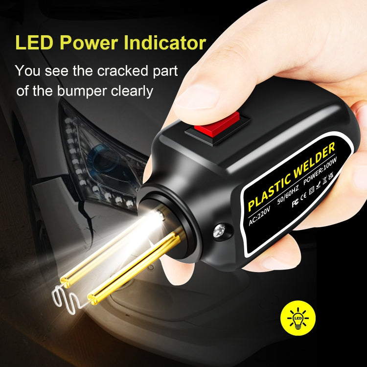 Hot Stapler Plastic Welding Machine Car Bumper Repair Kit Plier, AU Plug, AU Plug