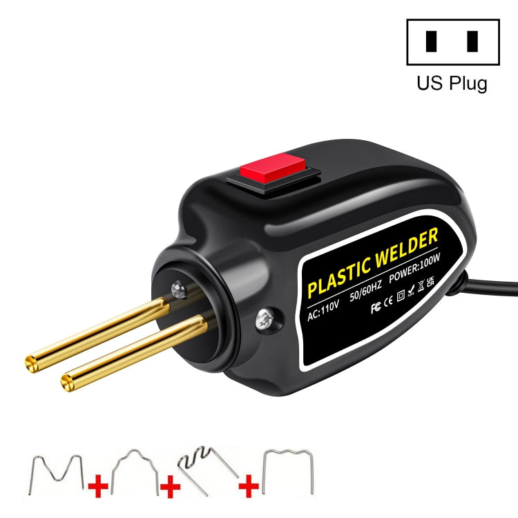 Hot Stapler Plastic Welding Machine Car Bumper Repair Kit Plier, US Plug, US Plug
