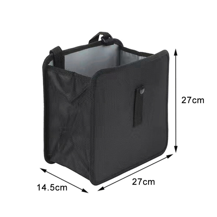 Car Garbage Storage Box Hanging Rear Seat Storage Bag, Size: 27 x 27 x 14.5cm, Size: 27 x 27 x 14.5cm