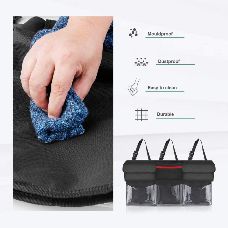 Car Trunk Oxford Cloth Storage Bag Trunk Hanging Bag Tool Kit, Car Trunk Storage Bag