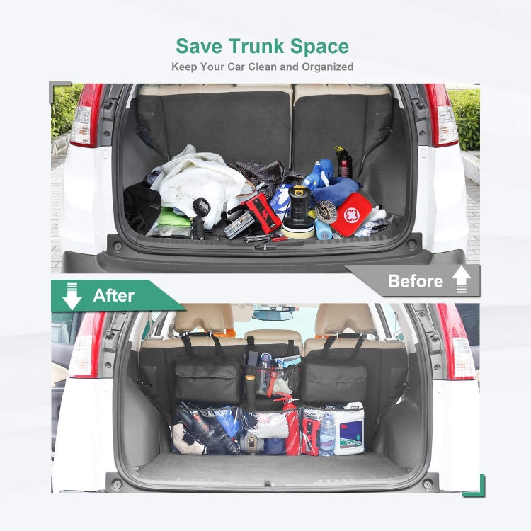Car Trunk Oxford Cloth Storage Bag Trunk Hanging Bag Tool Kit, Car Trunk Storage Bag