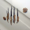 Car PVC Self-adhesive Scratch Personalized Stickers, PVC Self-adhesive