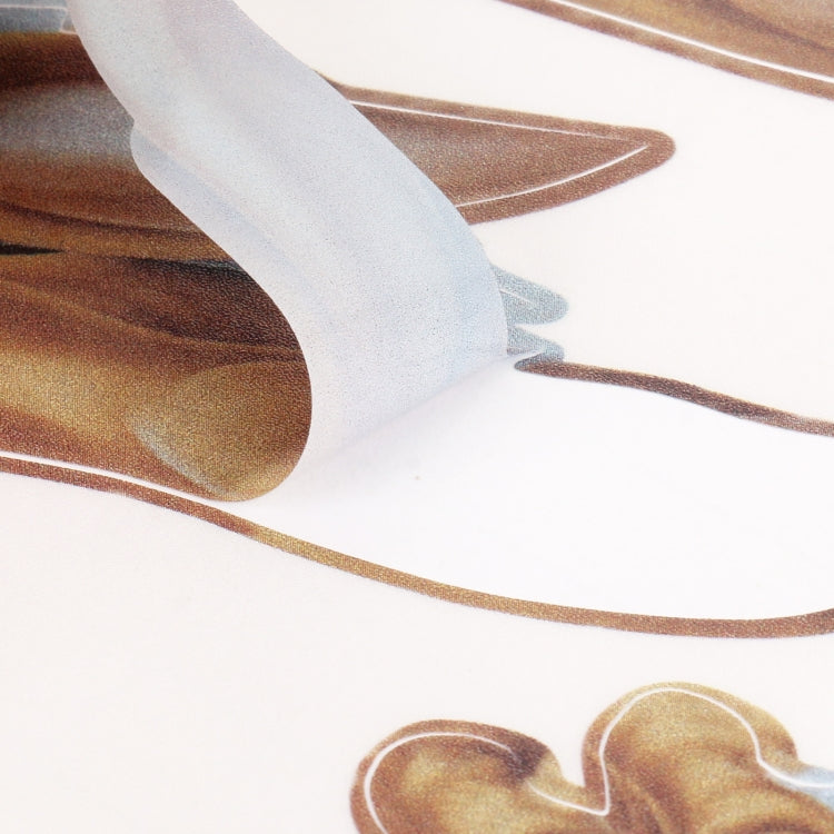 Car PVC Self-adhesive Scratch Personalized Stickers, PVC Self-adhesive