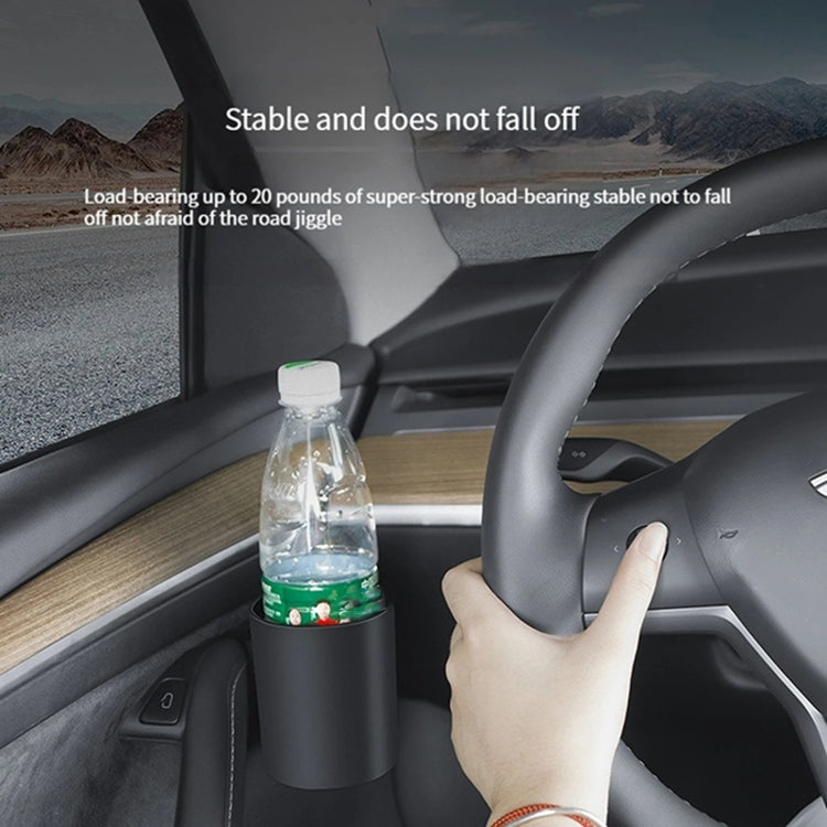 For Tesla Model Y / 3 4pcs / Set Car Door Water Cup Storage Holder, 4pcs / Set