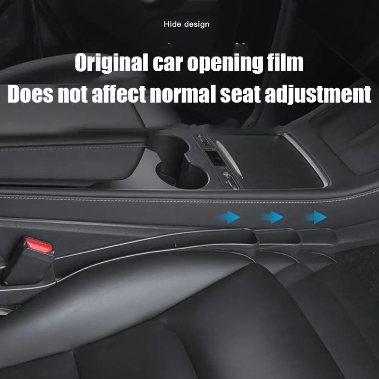 For Tesla Model 3 / Y 2pcs / Set Car Seat Gap Storage Box