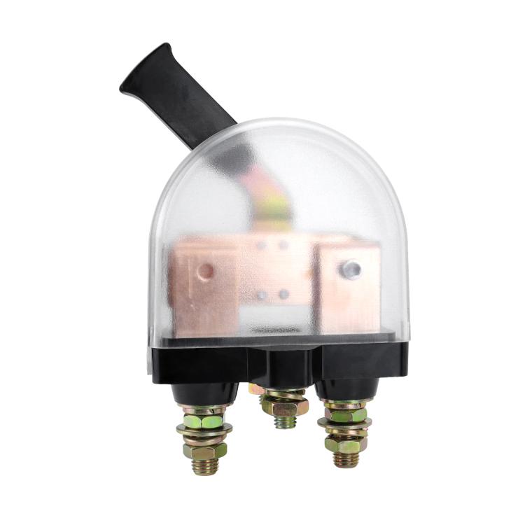 RV Yacht E-108 Battery High Current Power Off Main Switch, Transparent