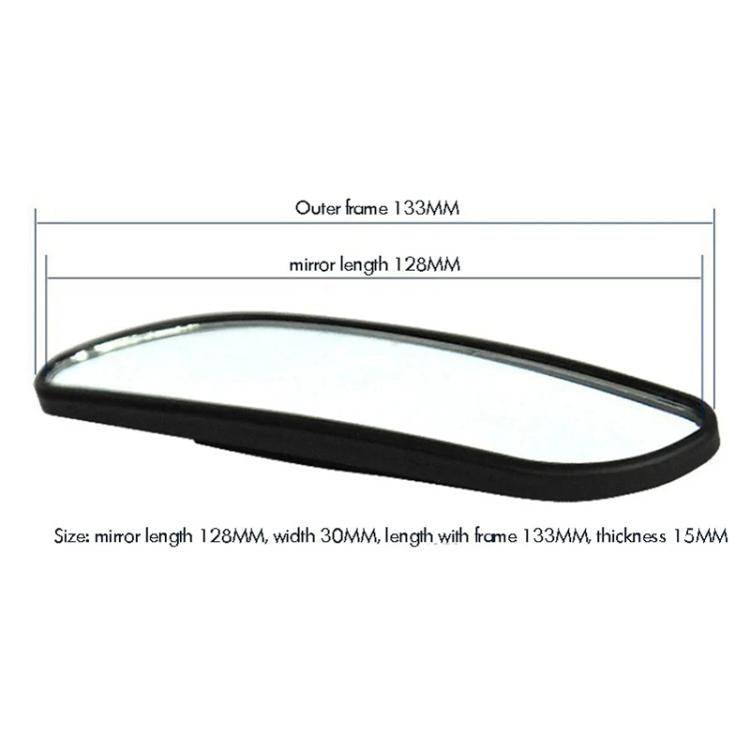 3R-060 One Pair Car Auxiliary Side View Mirror Round Blind Spot Wide Angle Mirror
