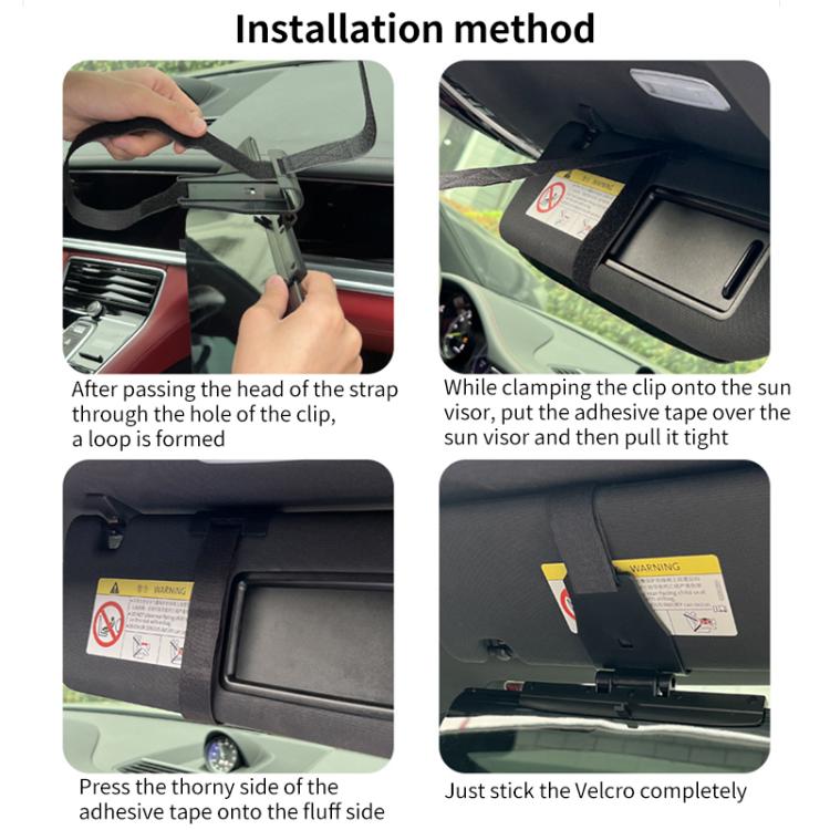 SHUNWEI SD-2302 Car Sun Visor Day Night Anti Glare Visor Adjustable Visor Protection Mirror, SD-2302