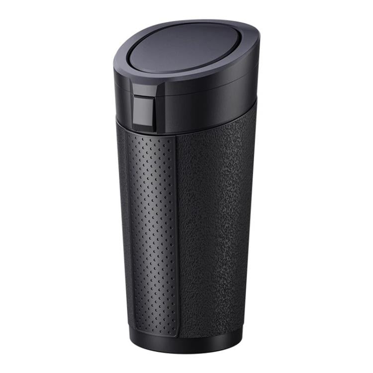 SHUNWEI SD-1612 Car Trash Can Portable Soft Cup-Shaped Waste Bin for Vehicles, SD-1612 (Black), SD-1612 (Silver)