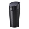 SHUNWEI SD-1612 Car Trash Can Portable Soft Cup-Shaped Waste Bin for Vehicles, SD-1612 (Black), SD-1612 (Silver)